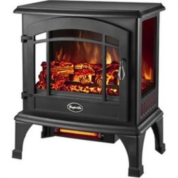 Comfort Glow Sanibel Panoramic Electric Stove with Infrared Quartz